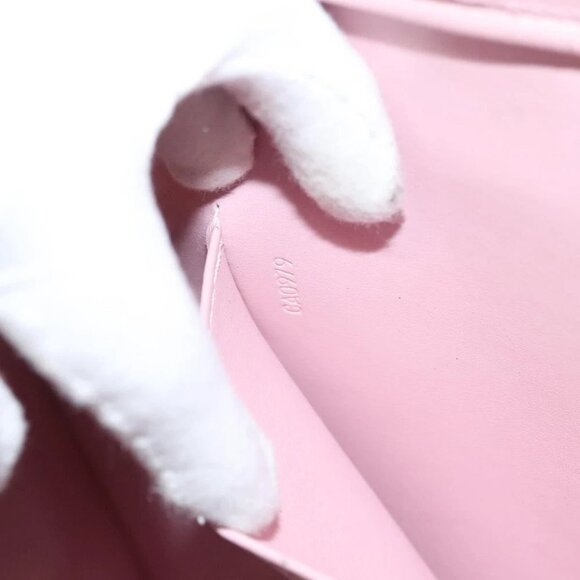 LOUIS VUITTON Monogram Vernis Columbus Bag Marshmallow Pink - Picture 12 of 15